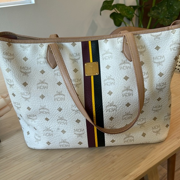 MCM Handbags - MCM Visetos Coated Canvas